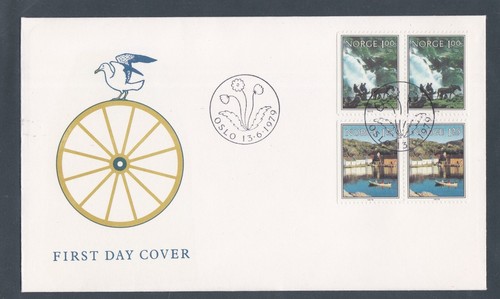 Norvegia 1979 fdc - 1979, road