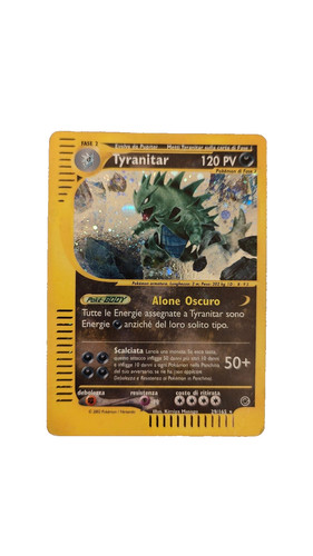 Carta pokémon tyranitar - pokémon,
