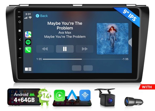 Autoradio android auto - auto, 4+64
