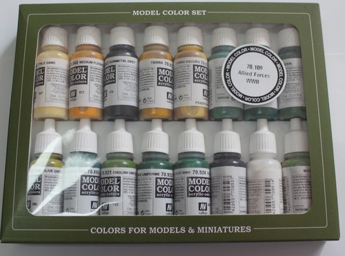 Vallejo set colori modellismo - vallejo,