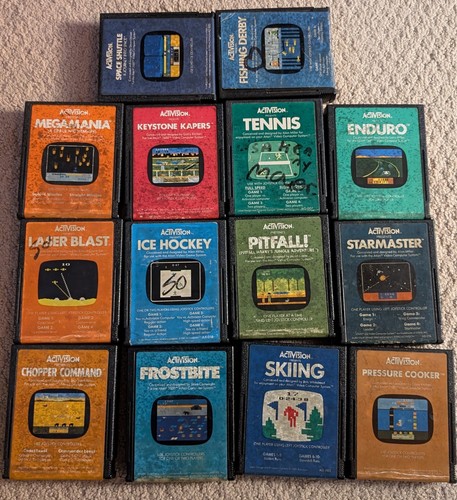 Atari 2600 activision games - atari,