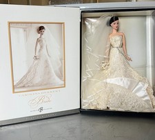 barbie CAROLINA HERRERA BRIDE  BRUNETTE 2005 doll
