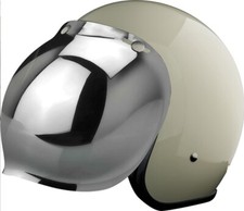 VISIERA BUBBLE CASCO MOTO JET