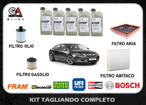 Kit tagliando opel insignia - tagliando,
