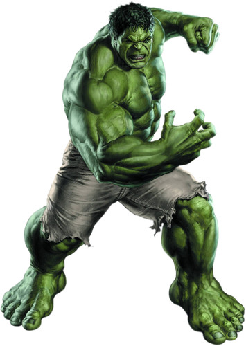 Adesivo murale hulk - murale,