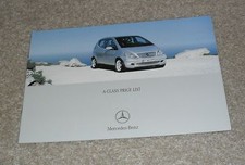 Listino prezzi Mercedes Classe