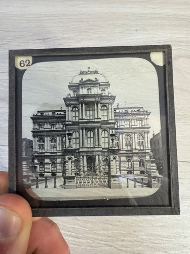Antique magic lantern slide - antique,