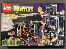 Teenage Mutant Ninja Turtles LEGO 79103 Tartaruga Tana Attacco Nuovo Sigillato Ritirato