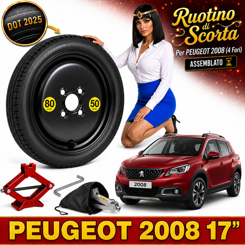 Ruotino scorta peugeot - ruotino, di