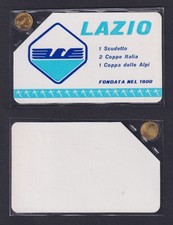 Tessera Lazio con Monetina Oro