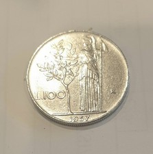 Moneta 100 lire anno - moneta,