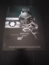 MONTBLANC TIMEWALKER OROLOGIO WATCH VINTAGE AD PUBBLICITA