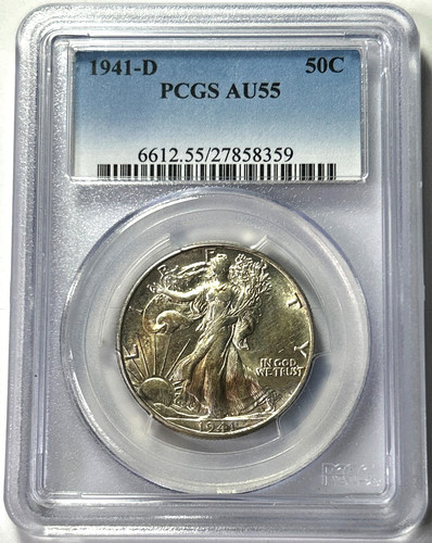1941 walking liberty mezzo - 1941-d,