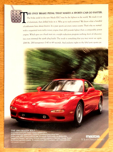 Mazda 1993 motore - rx-7, 1993—motore