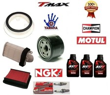 KIT TAGLIANDO YAMAHA T-MAX 500 2008 2009 OLIO MOTUL 300V  FILTRI CANDELE TMAX