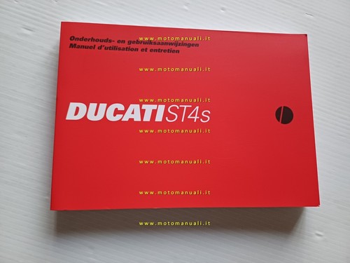 Ducati st4 2002 manuale - st4, s