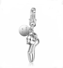 Rosato ciondolo scarpetta da