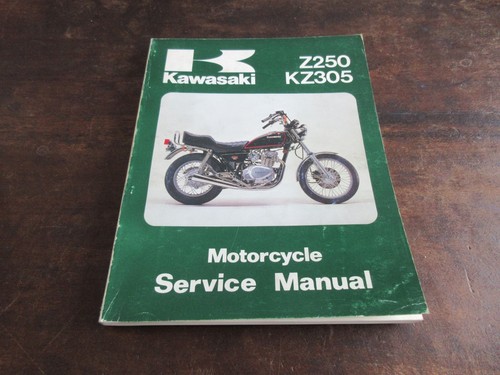 Kawasaki z250 kz305 service - kz305,
