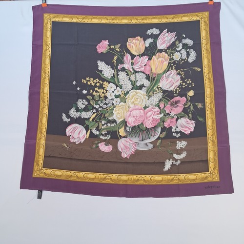 Foulard valentino pura seta - foulard,