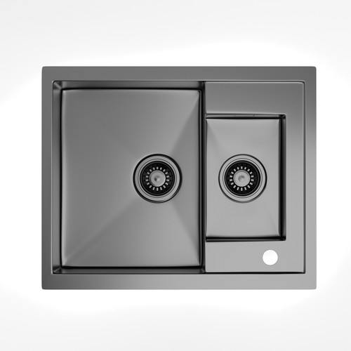 Lavello cucina 61x50cm acciaio - cucina,