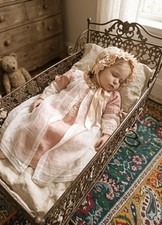 Abito d'epoca bambina seta