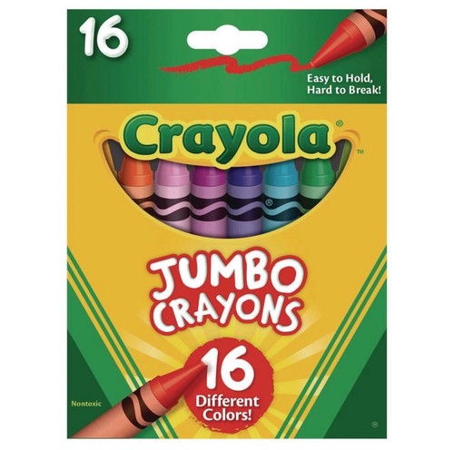 Pastelli jumbo crayola 520390 - jumbo,