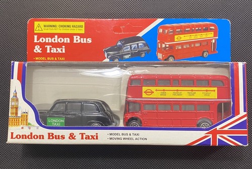 Modellino bus taxi - bus,