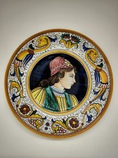 Piatto ceramica maiolica