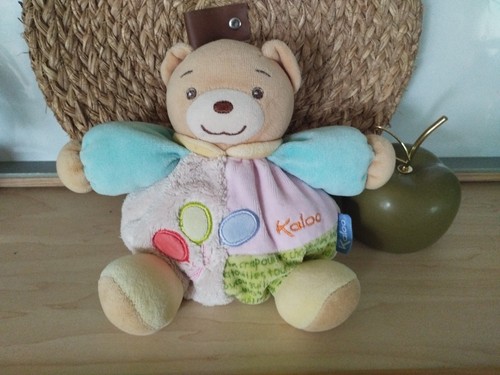 Doudou peluche ours boule