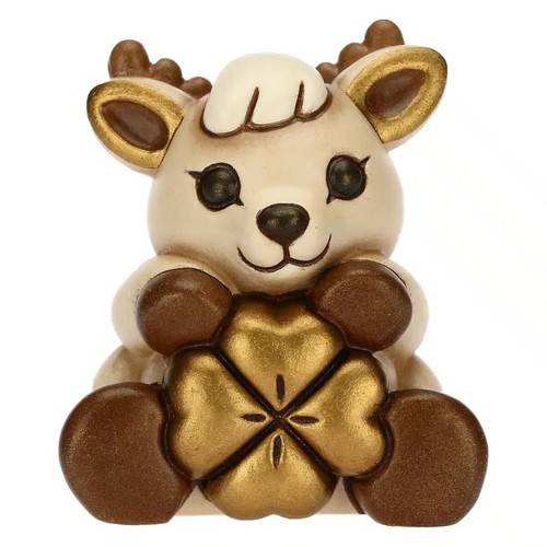 Thun renna con quadrifoglio - renna,