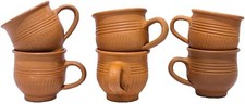 Mitti Tazze da tè in argilla