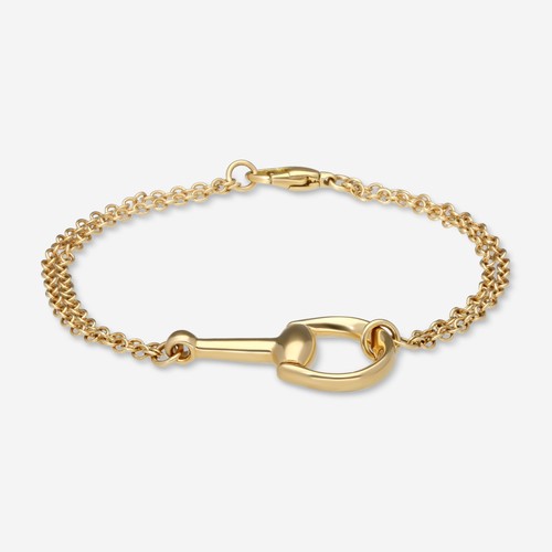 Bracciale medio gucci horsebit - bracciale,