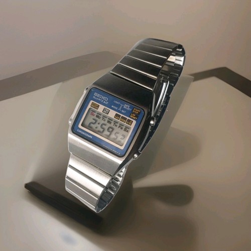 Vintage 1970 quarzo - quarzo, lcd