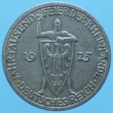 GERMANIA WEIMAR 3 MARK 1925 ARGENTO SILVER COIN SPL CURRENCY COLLEZIONE