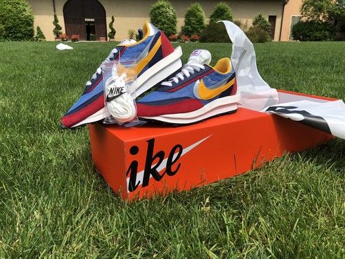 Nike sacai ldwaffle blue - nike,