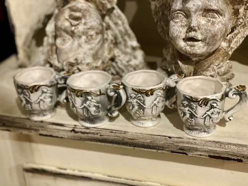 Set antiche tazze da - tazze,