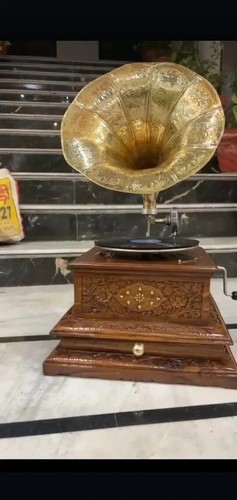 Grammofono hmv vintage - grammofono,