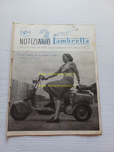 Lambretta notiziario anno n - notiziario,