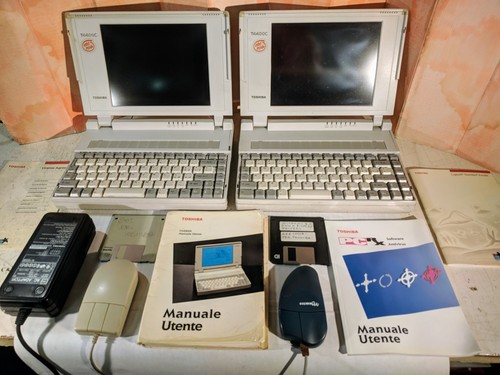 Retrocomputer notebook toshiba - retrocomputer,