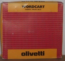 Olivetti Wordcart tessuto indelebile 80966 K ET 2200 2300 2400 ETV 2700 2900  