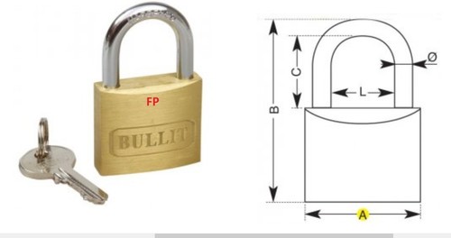 Lucchetto arco bullit - lucchetto,