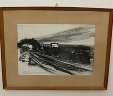 Enotrio- Disegno Con Dedica 1962