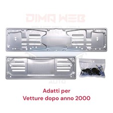 Kit portatarga completo con - completo,