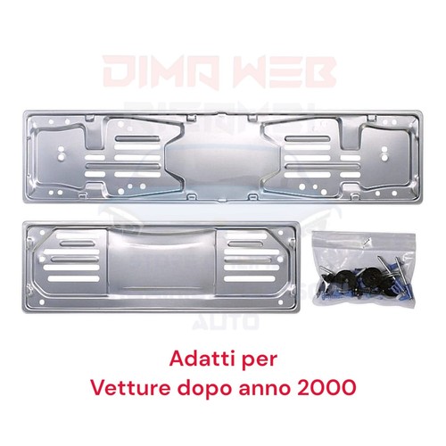 Kit portatarga completo con - kit,