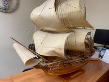 Modello Nave Golden Hind 1577