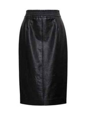 Jucca Leather Midi Skirt sz US