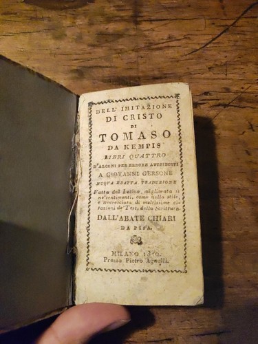 Tommaso kempis imitazione - kempis,