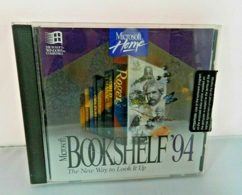 Microsoft home bookshelf 94 - home, '94