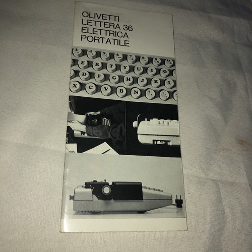 Olivetti lettera elettrica - lettera,