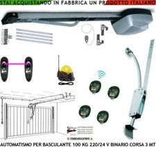 PORTA BASCULANTE CONTRAPPESI
